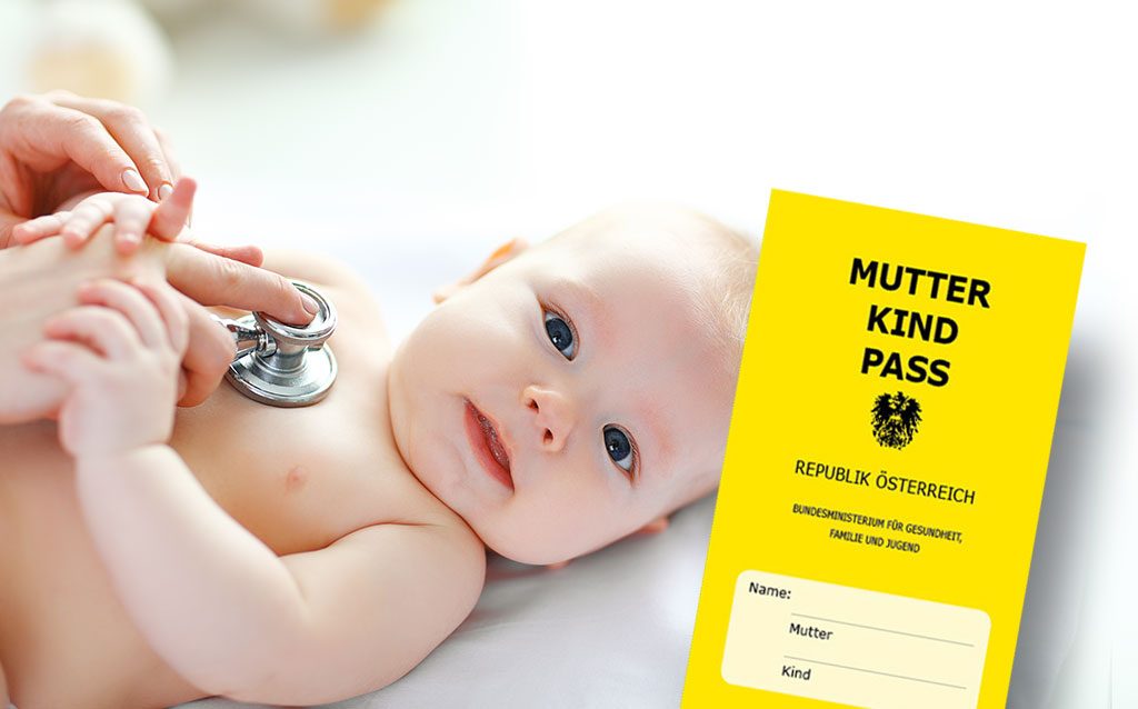 Medical examination as recommended in the Austrian Mother and Child Pass